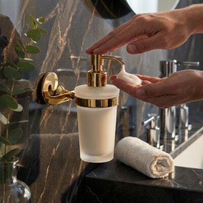 Gedy Sissi Sıvı Sabunluk Altın (A.1GD.3381/87) - Gedy