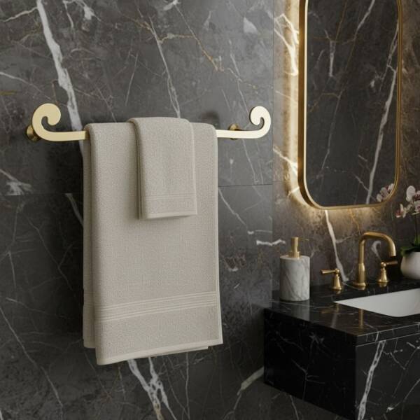 Gedy Sissi Uzun Havluluk Altın Rengi 402mm (A.1GD.3321-40/87) - 1