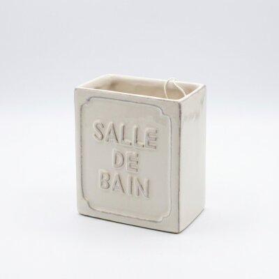 Gedy Vivienne Seramik Diş Fırçalık Beyaz (A.1GD.VV98/02) - Gedy (1)