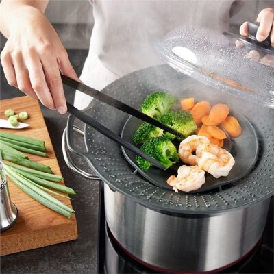 Gefu Bolla Silikon Aşırı Kaynama Koruması 19 Ve 28 cm Çapındaki Tencereler İçin (GF 14763) - Gefu