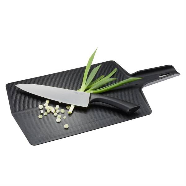 Gefu Lavos Katlanabilir Kesme Tahtası Siyah Renk 46x25x2 cm (GF 13975) - 2