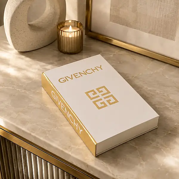 Givenchy Beyaz/Gold Kitap Kutu (AK.NVR0074) - 1