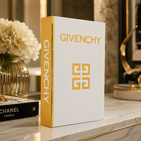 Givenchy Beyaz/Gold Kitap Kutu (AK.NVR0074) - 3
