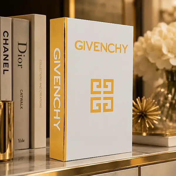 Givenchy Beyaz/Gold Kitap Kutu (AK.NVR0074) - 4