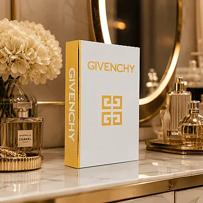 Givenchy Beyaz/Gold Kitap Kutu (AK.NVR0074) - 6