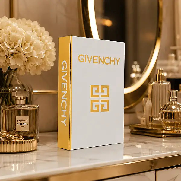 Givenchy Beyaz/Gold Kitap Kutu (AK.NVR0074) - 6