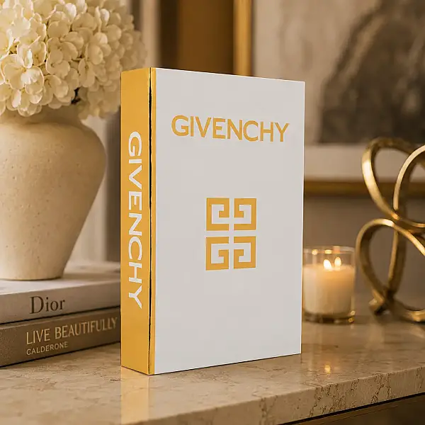 Givenchy Beyaz/Gold Kitap Kutu (AK.NVR0074) - 7