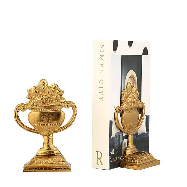 Gold Kupa Kitap Tutacağı 10*12*18 cm (AK.IV0178) - 1