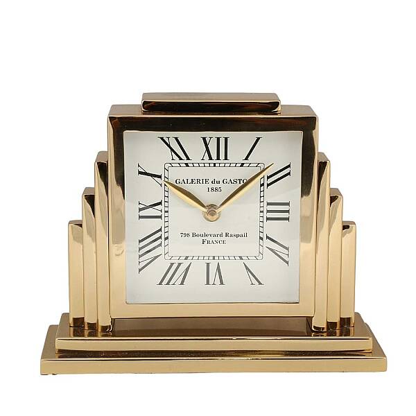 Gold Metal Kare Saat 9*26*20 cm (AK.IV0301) - 2