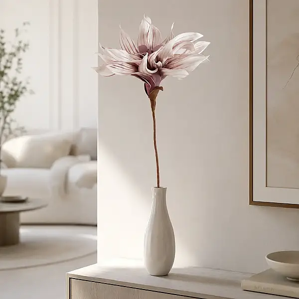 Gül Kurusu Süpürmeli Güneş Modeli Yapay Çiçek (AK.ESR0023) - 2
