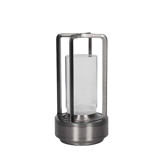 Gümüş Silver Akrilik Masa Lambası (AY.VTL-0123) - 1