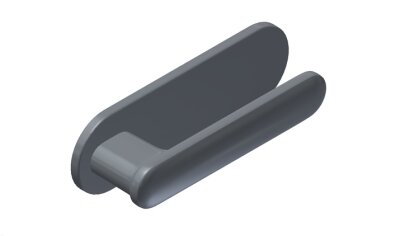 System Sinus Kapı Kolu Füme Renk (HA227RO32 BBN) - System