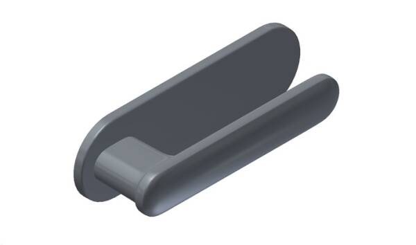 System Sinus Kapı Kolu Füme Renk (HA227RO32 BBN) - 1