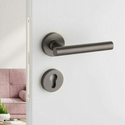 System Odia Kapı Kolu Füme Renk (HA237RO12 BBN) - System