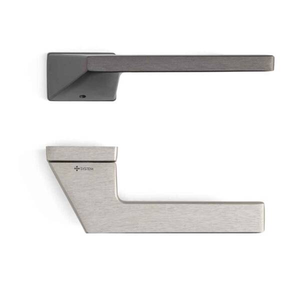 System Zyra Kapı Kolu Fırçalı Saten Renk (HA277RO15 ELX2) - 2