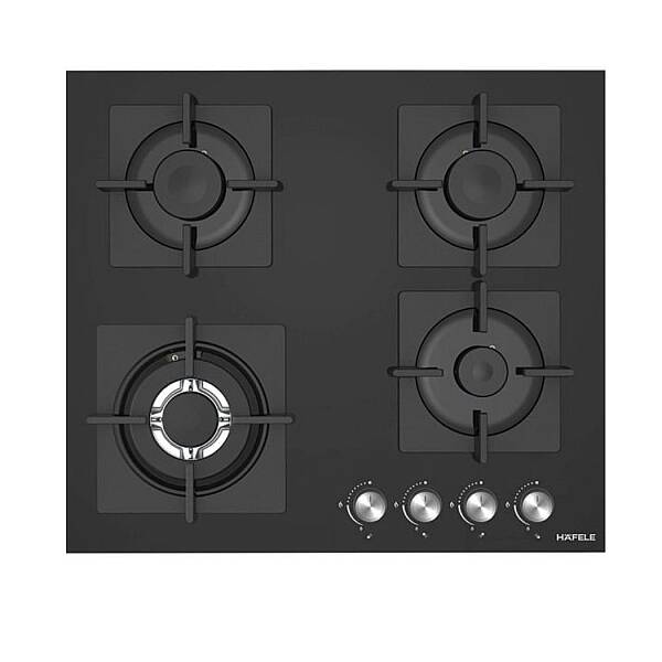 Hafele Capella Gazlı Ocak 60cm 3G1W Siyah Cam (533.09.881) - 1