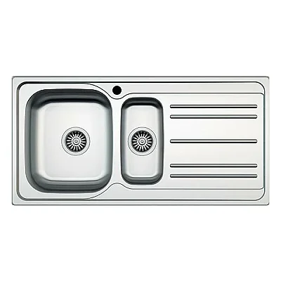 Hafele Capua06 Eviye Tezgah Üstü 1000x500mm Sağ Damlalık (570.90.731) - 1