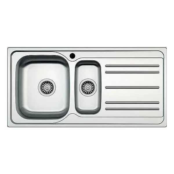 Hafele Capua06 Eviye Tezgah Üstü 1000x500mm Sağ Damlalık (570.90.731) - 1