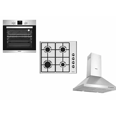 Hafele Contempo Ankastre Set Inox (533.09.402) - 1