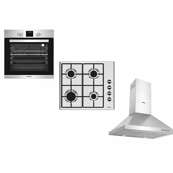 Hafele Contempo Ankastre Set Inox (533.09.402) - 1