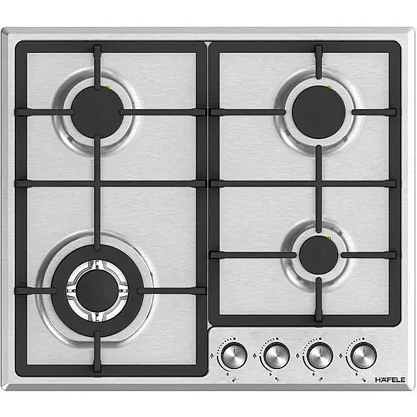 Hafele Contempo Gazlı Ocak Inox 60 cm 3G1W (533.09.811) - 1