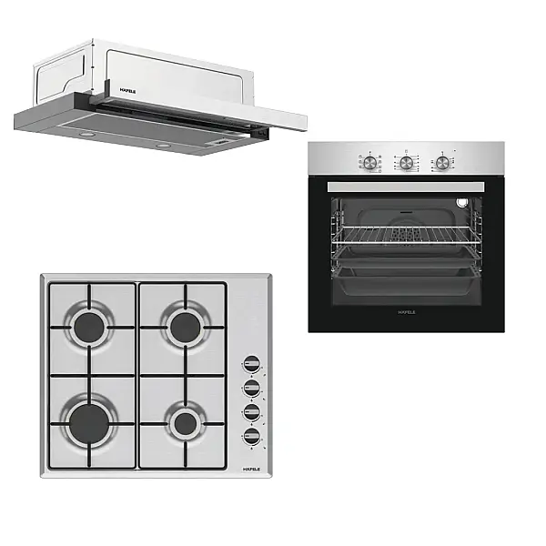 Hafele Eternal Ankastre Set Inox (533.09.472) - 1