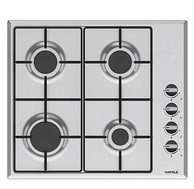 Hafele Eternal Fırın 7F 60 cm Inox + Eternal Gazlı Ocak 60 cm 4G Inox + Eternal Davlumbaz 60 cm Piramit Inox (533.09.473) - Hafele (1)