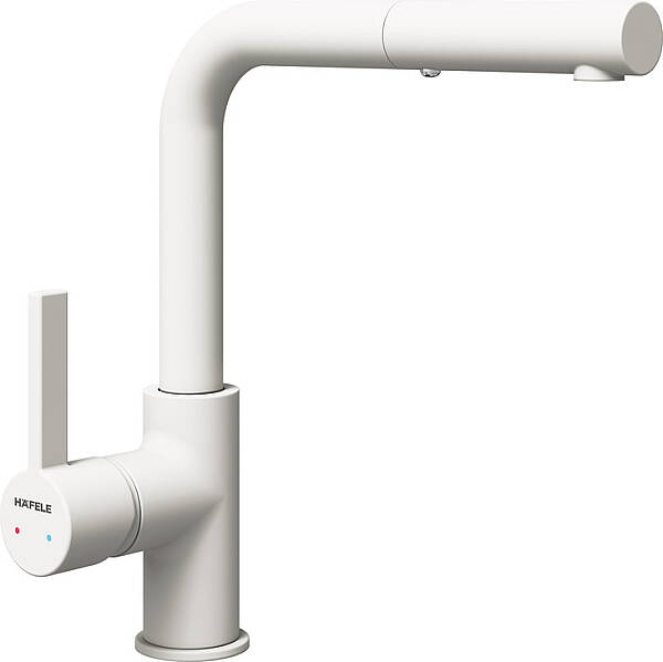 Hafele Eviye ve Batarya Seti Silva Eviye 540X440 Granada Pull Batarya Beyaz (577.35.002) - 2