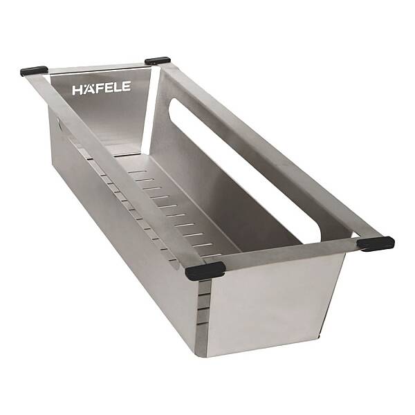 Hafele Grano Metal Eviye Süzgeci 428x171x102 mm (578.35.910) - 1