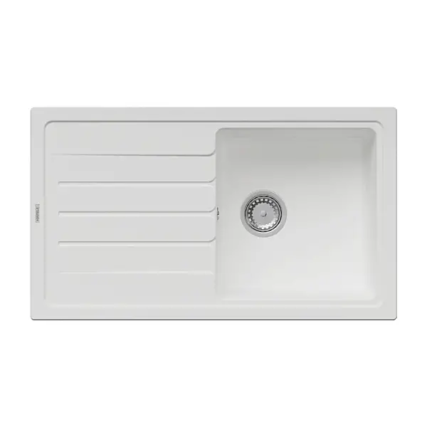 Hafele Grano Granit Eviye Beyaz 860x500 (578.35.700) - 1