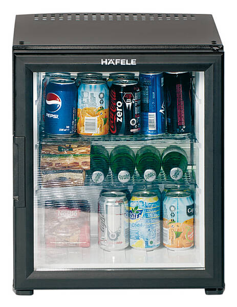 Hafele Mini Soğutucu Metal Kapaklı Siyah 40 Litre (536.14.010) - 2