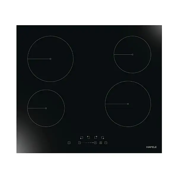 Hafele Ankastre Set (Set 6) Fırın Ocak Davlumbaz Seti Luce Fırın, Vetro Ocak, Luce Davlumbaz Seti, 60cm Siyah (533.09.444) - 4