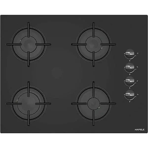 Hafele Luce Gazlı Ocak 65cm 4G Sİyah Cam (533.09.822) - 1