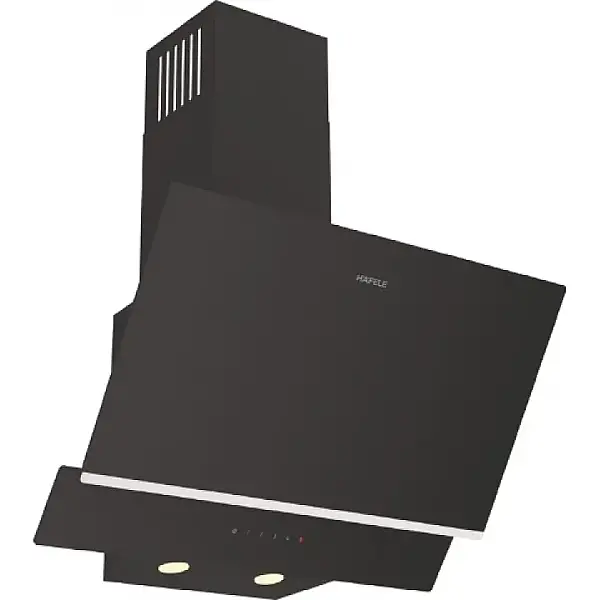 Hafele LUCE S Davlumbaz 60cm açılı siyah cam (533.89.586) - 1