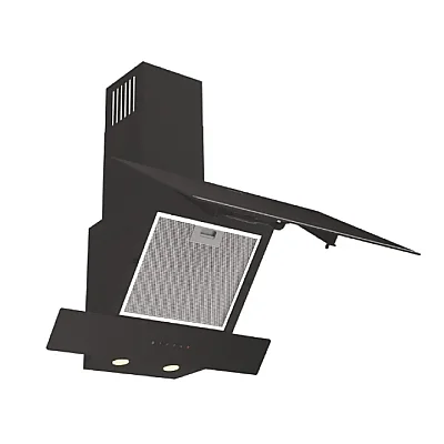 Hafele LUCE S Davlumbaz 60cm açılı siyah cam (533.89.586) - Hafele (1)
