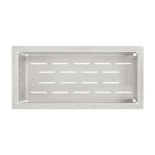 Hafele Novara Paslanmaz Çelik Fırçalı Eviye Süzgeci 190x450 (570.90.990) - 1