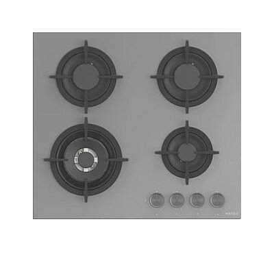 Hafele Orion II Gazlı Ocak 60cm 3G1W Gri Cam (533.09.870) - Hafele