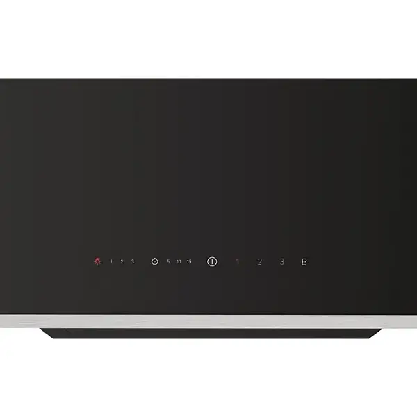 Hafele ORION S Davlumbaz 60cm açılı siyah tek cam (533.89.580) - 3