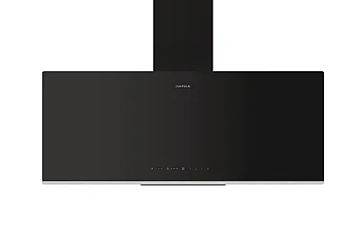 Hafele Orion S Davlumbaz 90 cm Açılı Siyah Cam (533.89.583) - 4