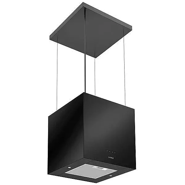 Hafele POLAR Davlumbaz 40cm abajur siyah cam (533.89.560) - 1