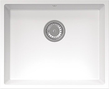 Hafele Silva Beyaz Eviye Granit 540x440 (577.35.057) - Hafele