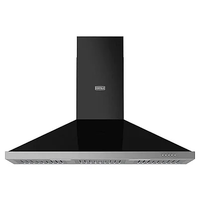 Hafele Sirius Piramit Davlumbaz Siyah 100 cm (533.89.634) - 1