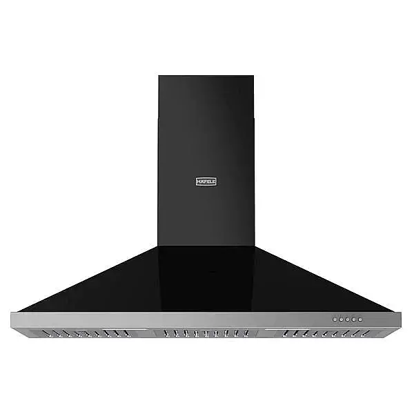 Hafele Sirius Piramit Davlumbaz Siyah 100 cm (533.89.634) - 1