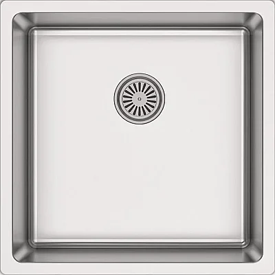 Hafele Velora40 Eviye 440x440mm Paslanmaz Çelik Fırçalı (570.90.780) - 1