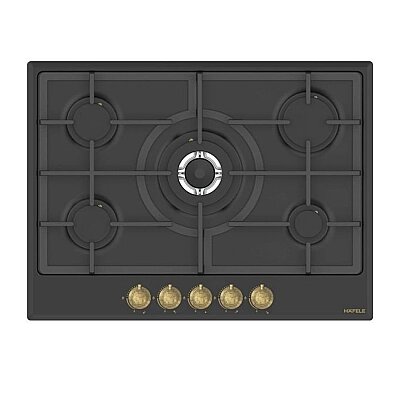 Hafele Vintage Gazlı Ocak 70cm 4G1W Antrasit/Bronz (533.09.755) - Hafele