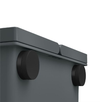 Hailo Flexbox Mini Çöp Kutusu Siyah 7 Lt (HL 0420-100) - 4