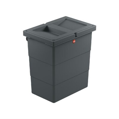 Hailo Flexbox Mini Çöp Kutusu Siyah 7 Lt (HL 0420-100) - Hailo (1)