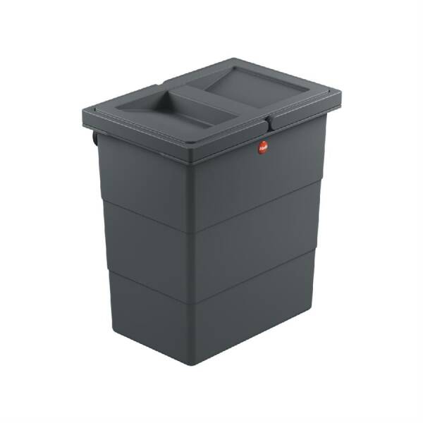 Hailo Flexbox Mini Çöp Kutusu Siyah 7 Lt (HL 0420-100) - 2