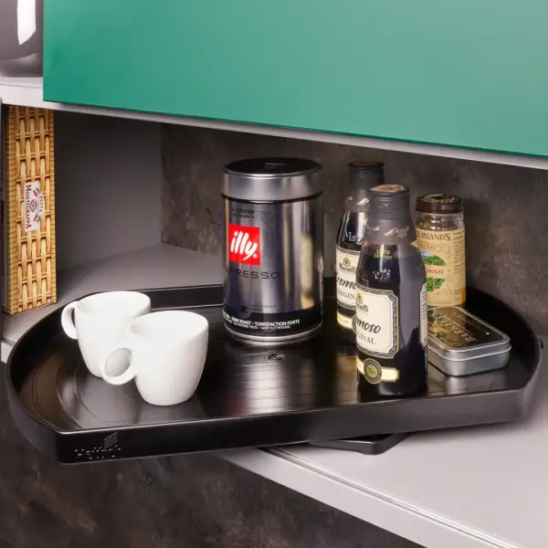 Hettich Comfort Spin Döner Mekanizma 60x60 cm Antrasit (9325329) - 1