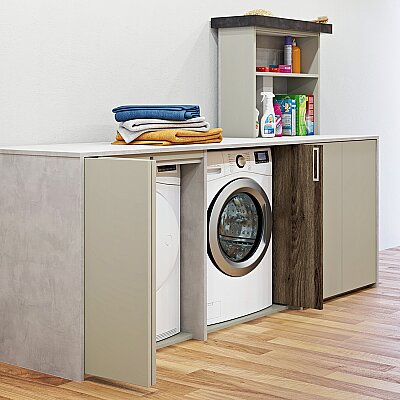 Hettich Döner Sürgü Kapak Sistemi KA 5740 / 600 mm (41377) - Hettich (1)